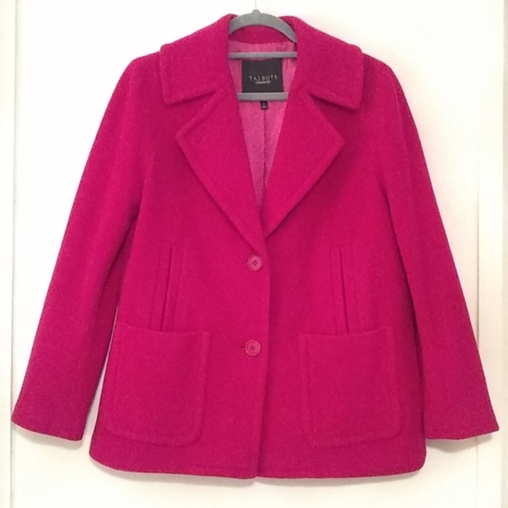 Talbots Wool Jacket, Sz 6- 8, M - image 1